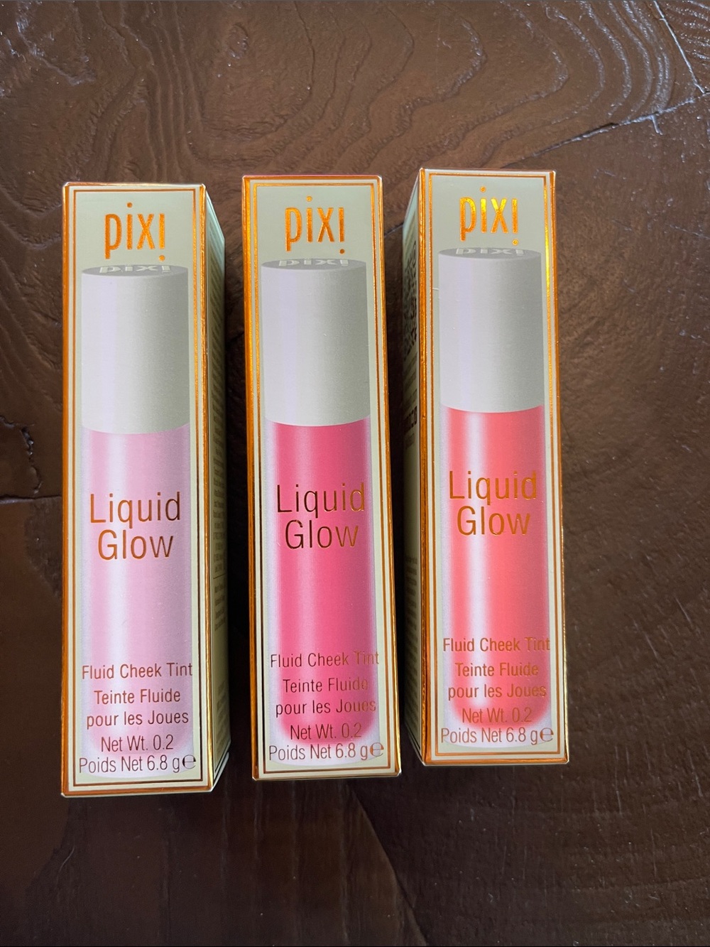 Pixi Liquid Glow Fluid Cheek Tint Trio